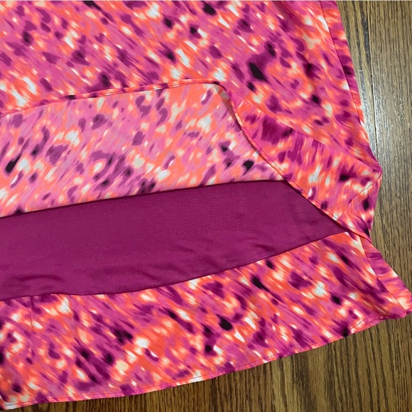 Worthington Pink Orange Ladies Tank Flow Bottom Hem Size XL - Picture 3 of 8